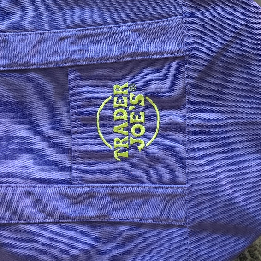Trader Joe's Purple Tote Bag Halloween Drop